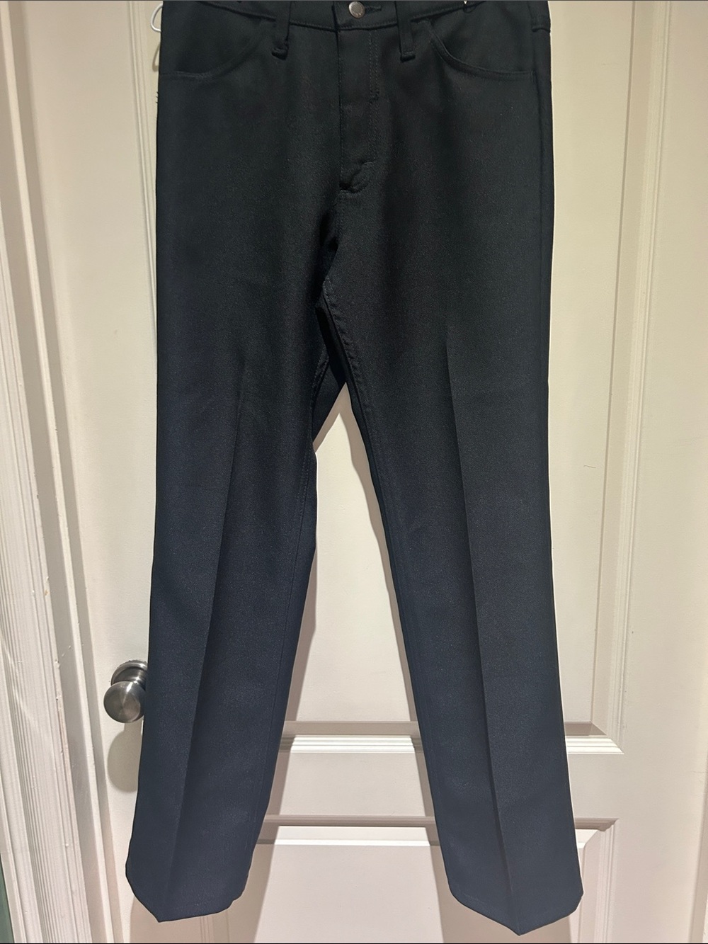 Wrangler Black Men's Bootcut Dress Pants